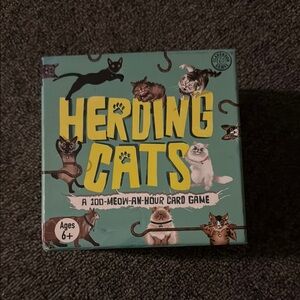 Herding Cats Card Game - Fun Green and Yellow Game for Kids